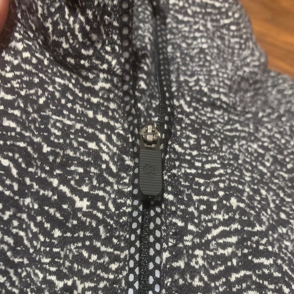 Lulu Lemon Quarter Zip-Size 2 - Picture 2 of 4